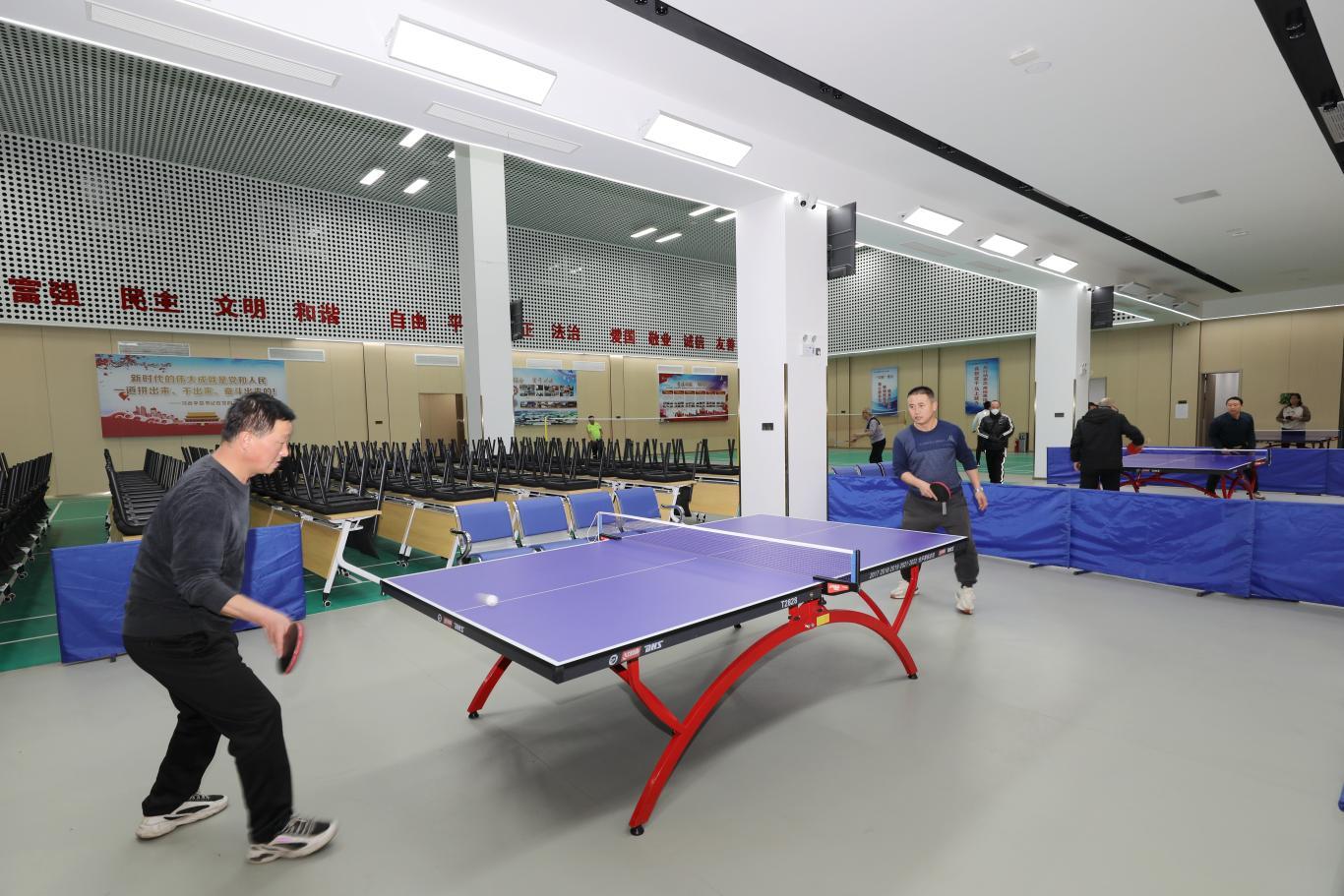 銅川礦業(yè)公司下石節(jié)煤礦文化活動中心。